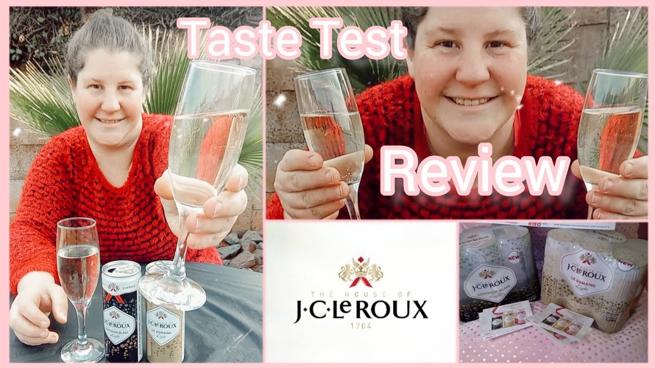 J.C Le Roux 250ml Can Sauvignon Blanc | Le Domaine Taste Test and Review | Sparkling Wine