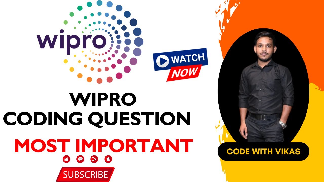 Wipro Coding Questions That Will Get You HIRED in 2025