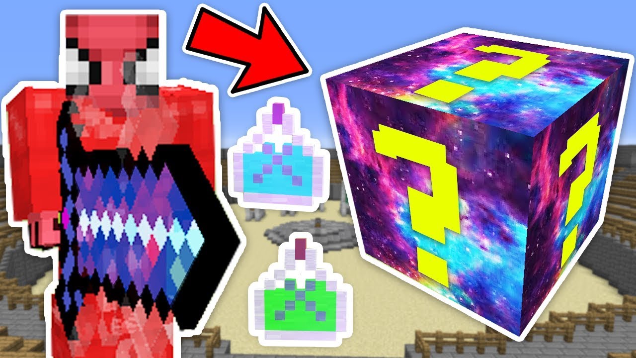 GALAKSİ ŞANS BLOKLARI CHALLENGE (SONSUZLUK) - Minecraft