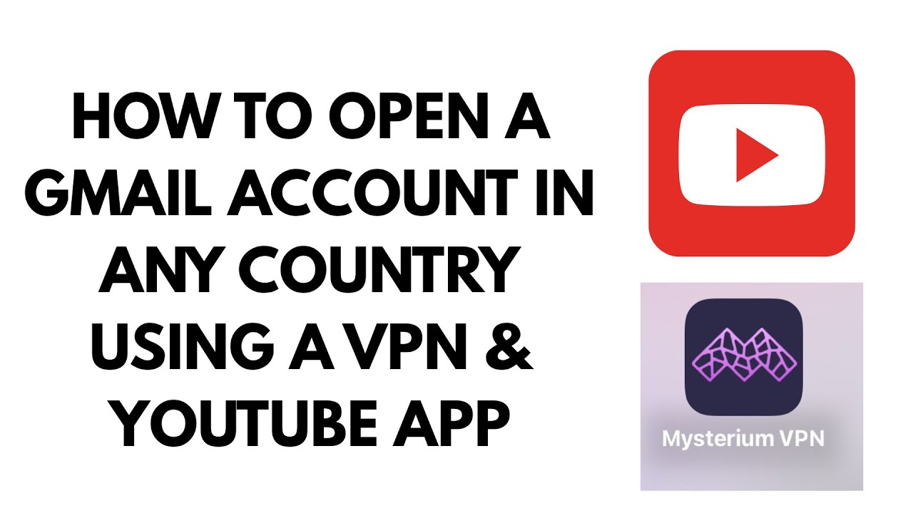 Create a UK 🇬🇧 US 🇺🇸 Gmail Account Using VPN & YouTube App !!
