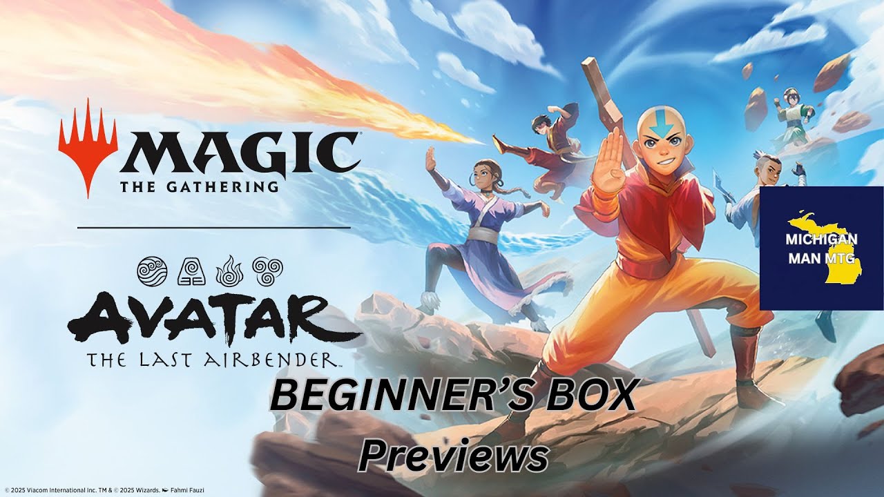 Beginners Box Preview cards for Magic: The Gathering | Avatar The Last Airbender