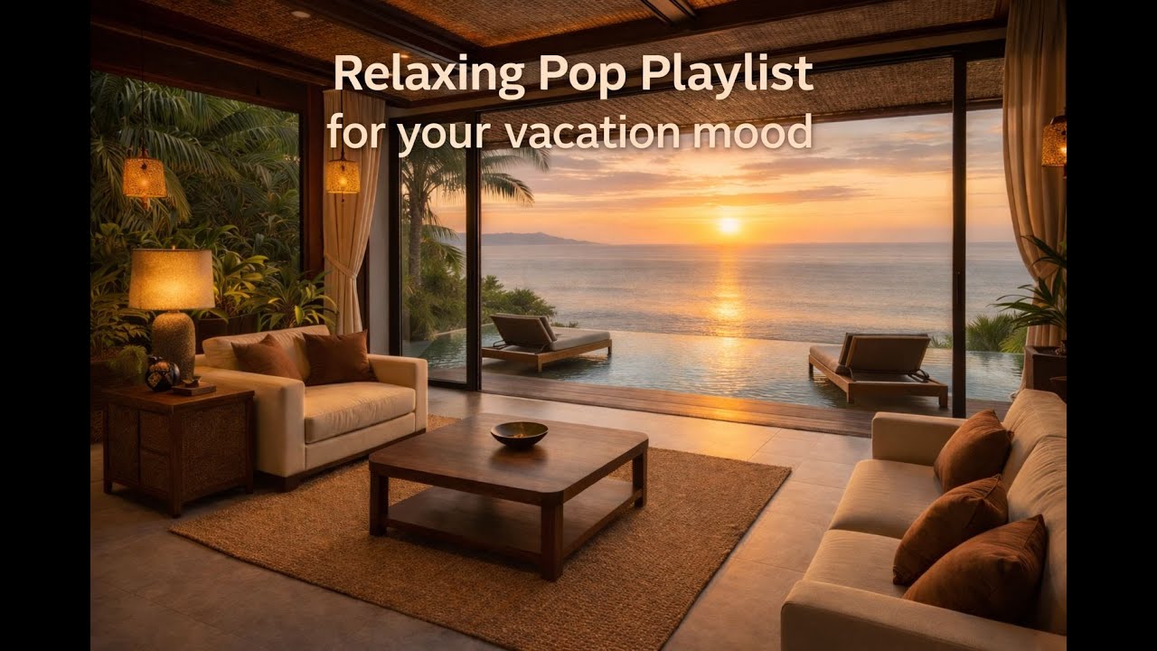 [Playlist] 휴양지의 아침, 창문을 열면 들리는 노래 ☕🌊 | Relaxing Morning Pop
