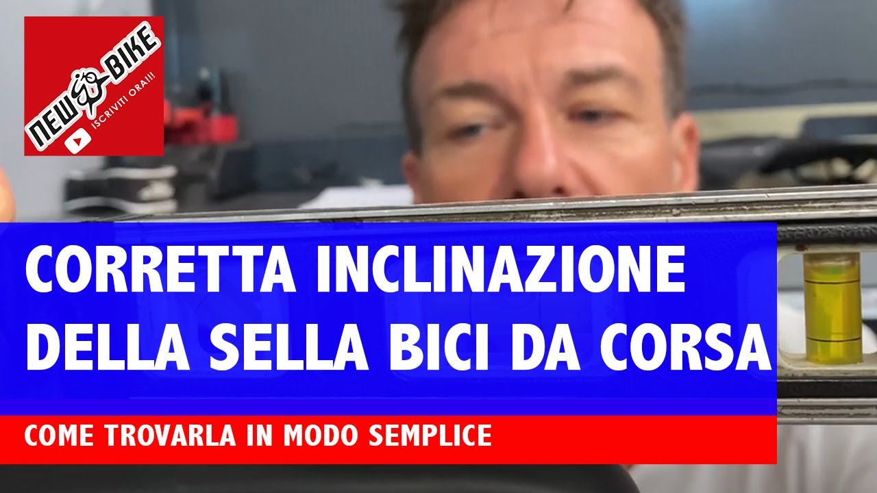 Quale è la corretta inclinazione della sella nella bici da corsa? Tutorial