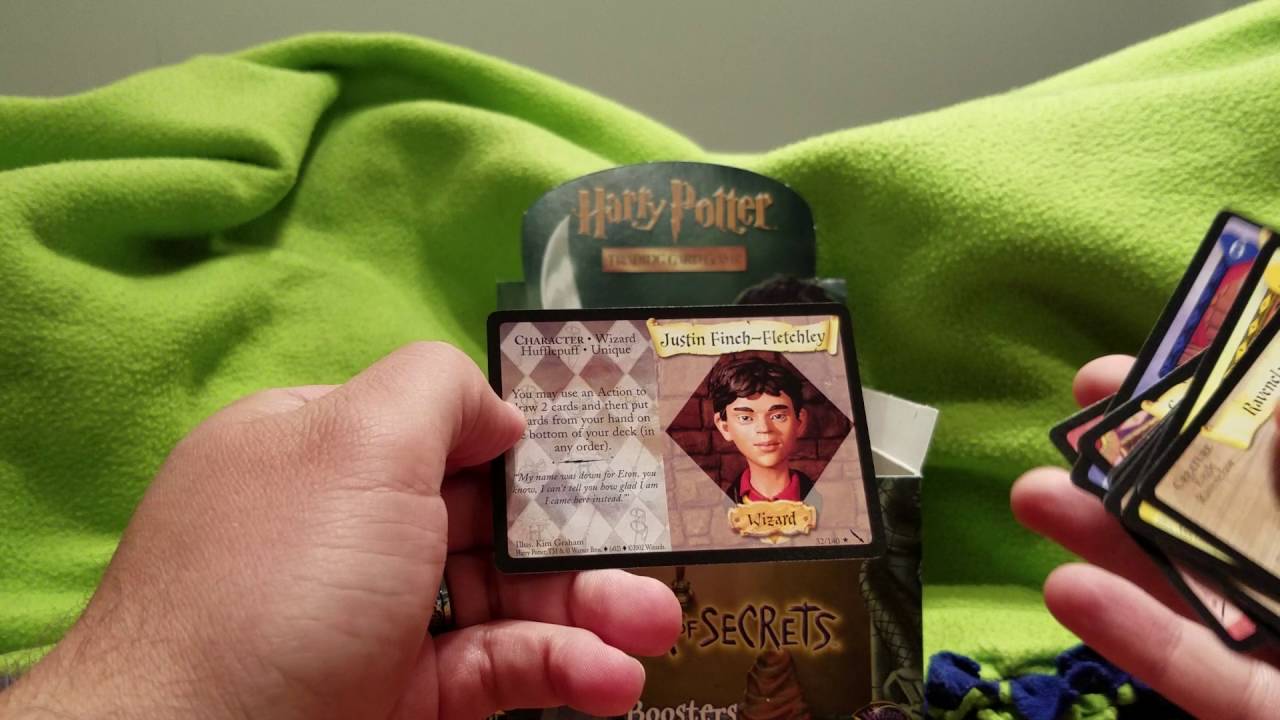 Harry Potter TCG - Box Opening - Chamber of Secrets