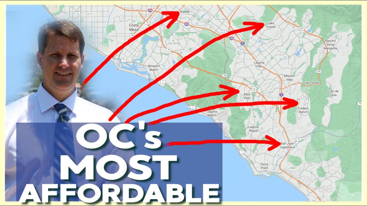 The Most AFFORDABLE S. Orange County, CA Cities