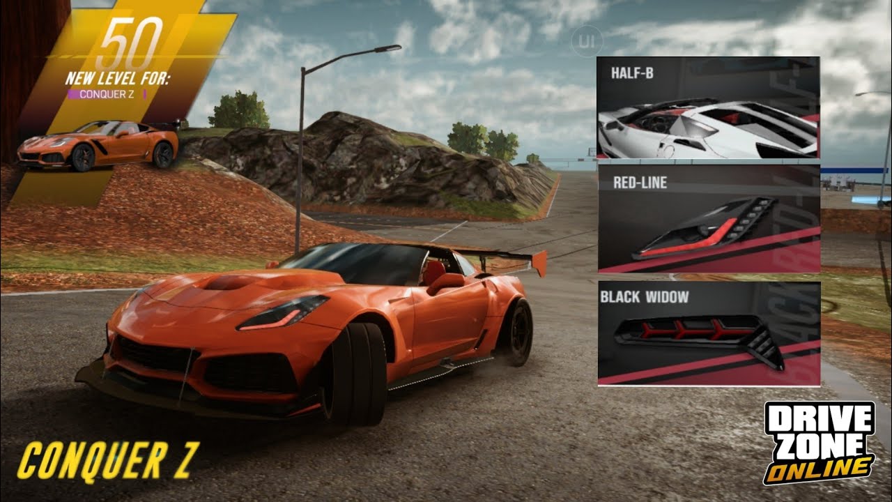 Drive Zone Online: New Chevrone ConquerZ | Maxing Out | Unlocking Paid Parts & Speed Test