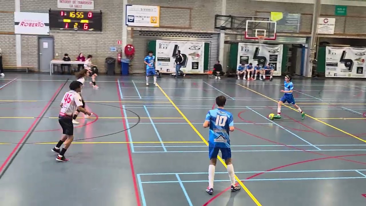 U17 Grace Hollogne - Futsal Jette 3-15 ( 2eme période)