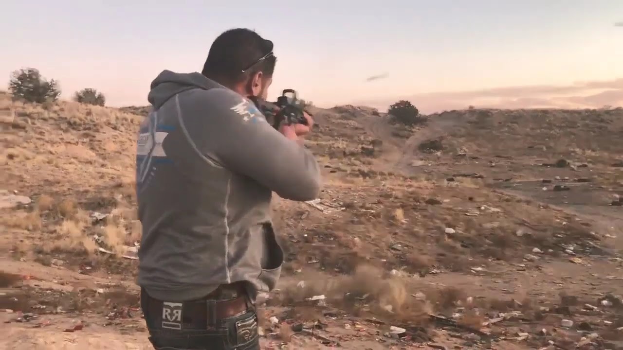 Anderson 7.62x39 AR15 test fire