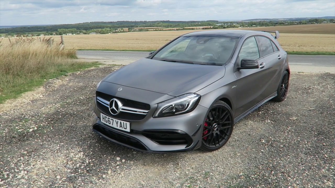 БЕЗУМНОЕ УПРАВЛЕНИЕ ЗАПУСКОМ!! Обзор A45 AMG мощностью 376 л.с.