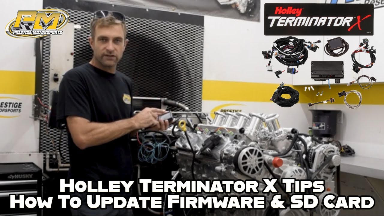 Советы по настройке Holley Terminator X! Как обновить прошивку ЭБУ и SD-карты в портативной консо...