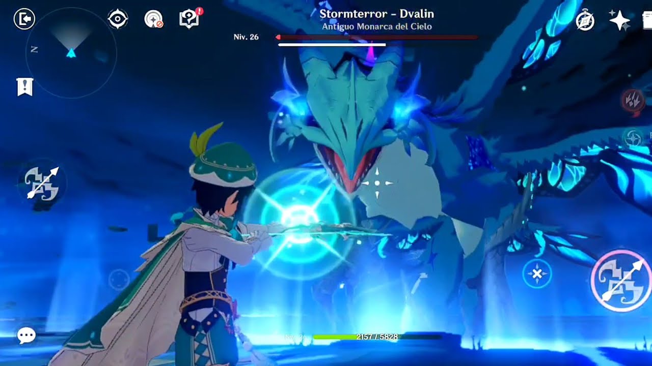 GENSHIN IMPACT | Combatiendo para romper el sello de Dvalin #genshinimpact #gaming 