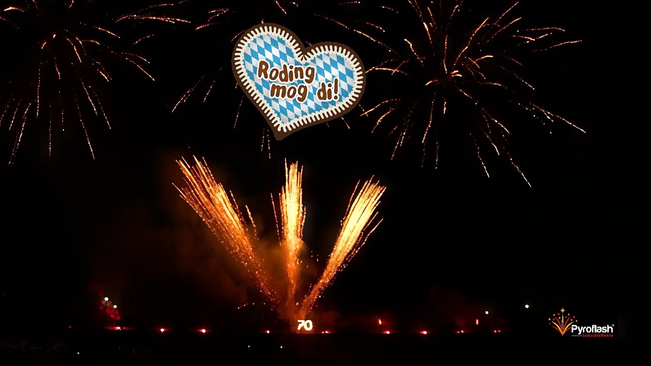 Rodinger Volksfestfeuerwerk 2025
