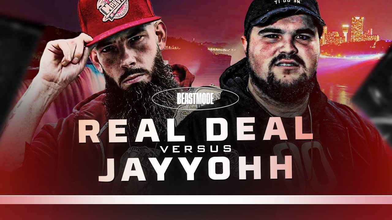BEASTMODE - REAL DEAL VS JAYYOHH - RAP BATTLE