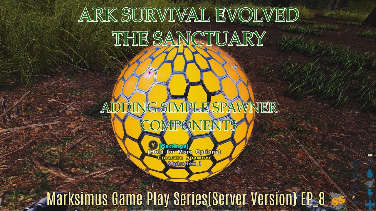 SIMPLE SPAWNER - ARK SURVIVAL EVOLVED - MARKSIMUS