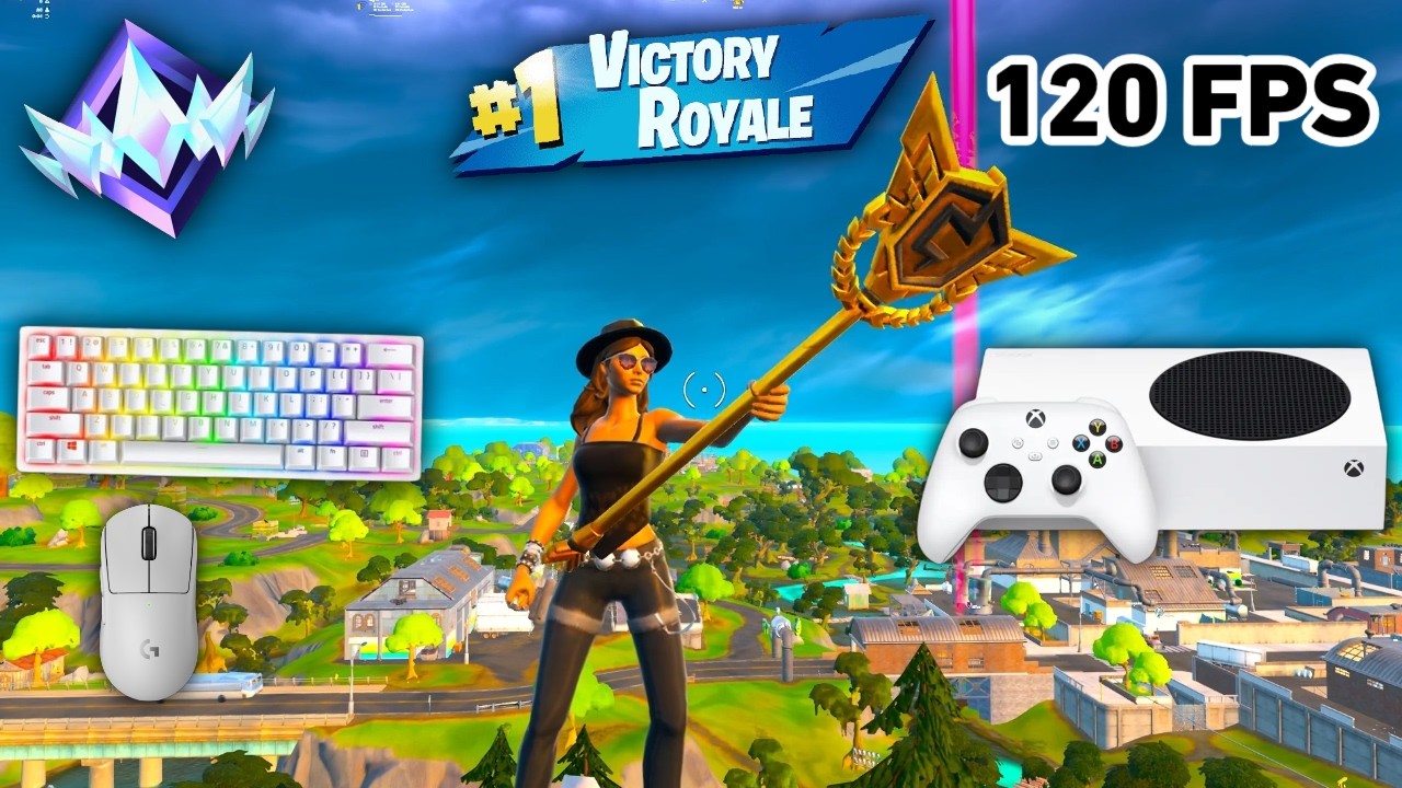 Fortnite Unreal Ranked Reload On Xbox Series S | Keyboard & Mouse Gameplay | 120 FPS | 4K