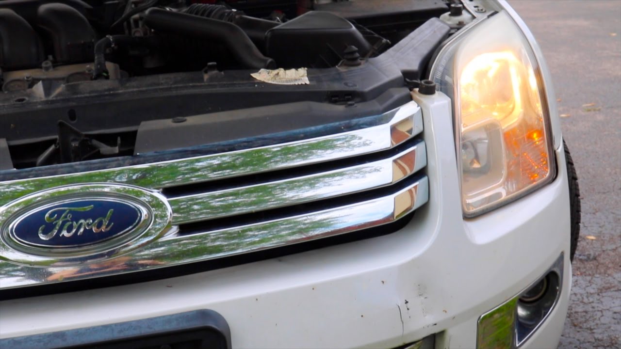 How-to: Replace Ford Fusion Headlight Bulbs (EASY)