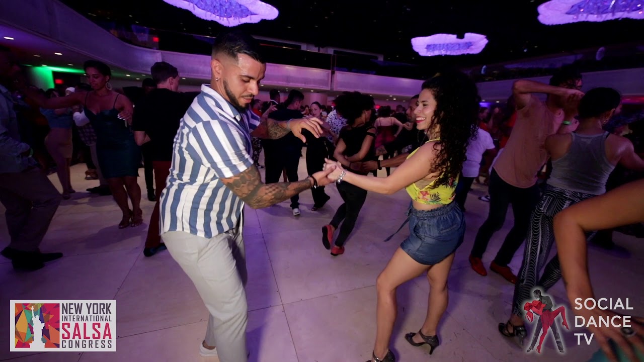 Ernesto Bulnes & Natali Macedoe - Salsa social dancing | Goya New York Int. Salsa Congress 2019