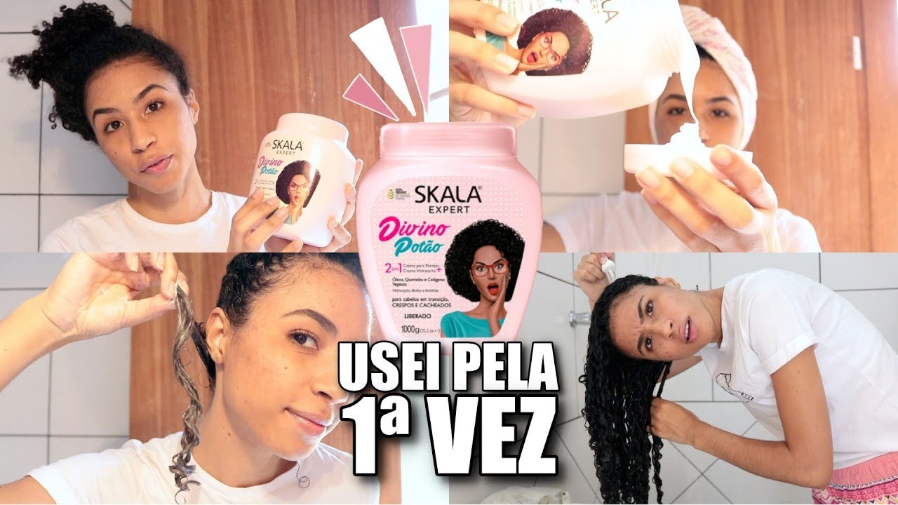 1ª VEZ HIDRATANDO COM DIVÍNO POTÃO SKALA | Ludmila Reis