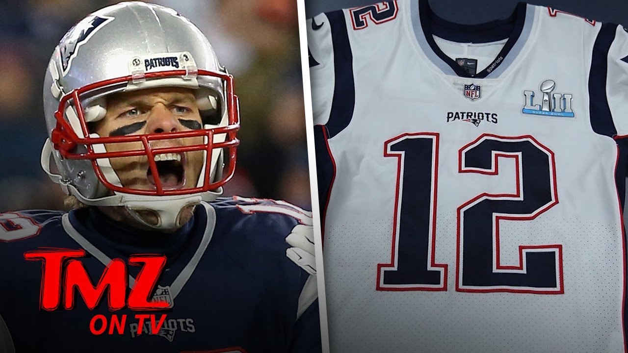 Tom Brady's Super Bowl Jersey Has It's Own Security | TMZ TV