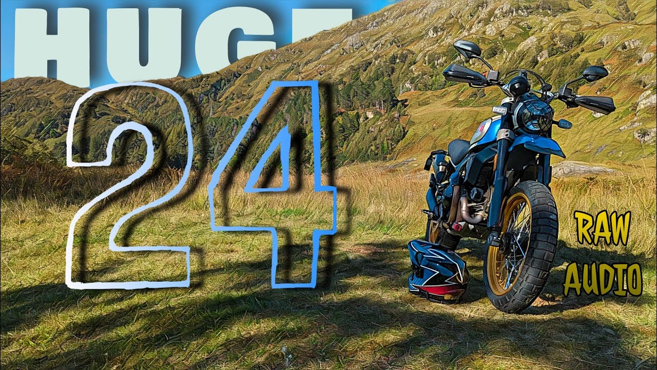 Places I Go 24 Raw, Scotland's Back Roads #instamic #ducati #ducatiscrambler  #desertsled #ambient