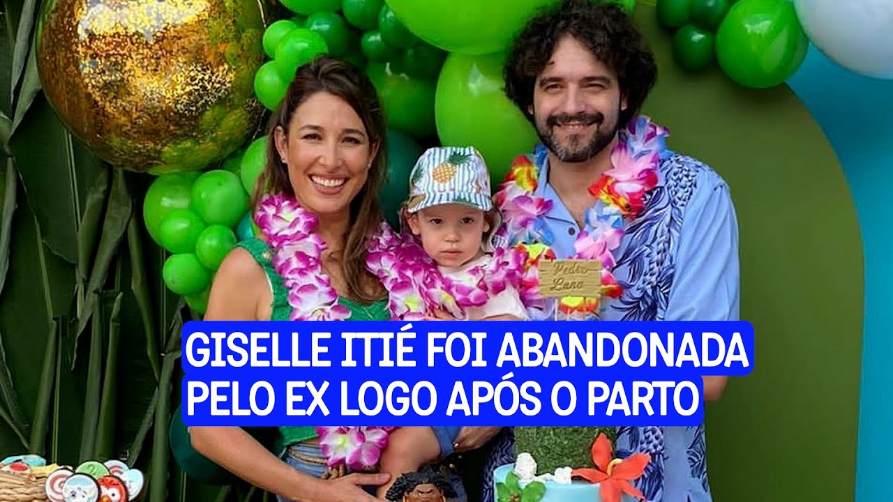 Gisele Itié se tornou mãe solo logo após o parto