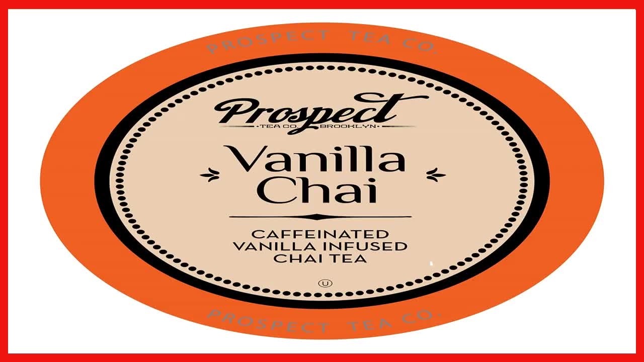 Discover the Rich Flavor of Prospect Tea Co.'s Vanilla Chai Single-Cup Tea