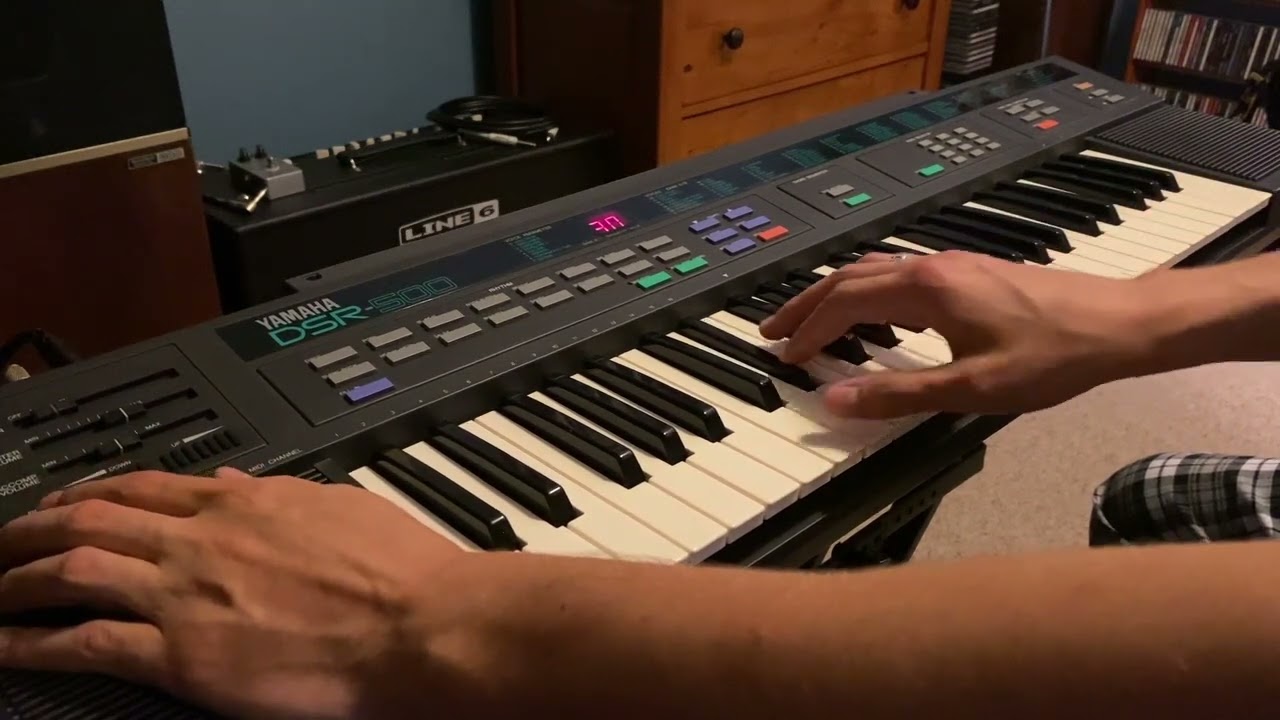 Yamaha DSR-500 FM Synth Demo (All Preset Sounds & Rhythms)