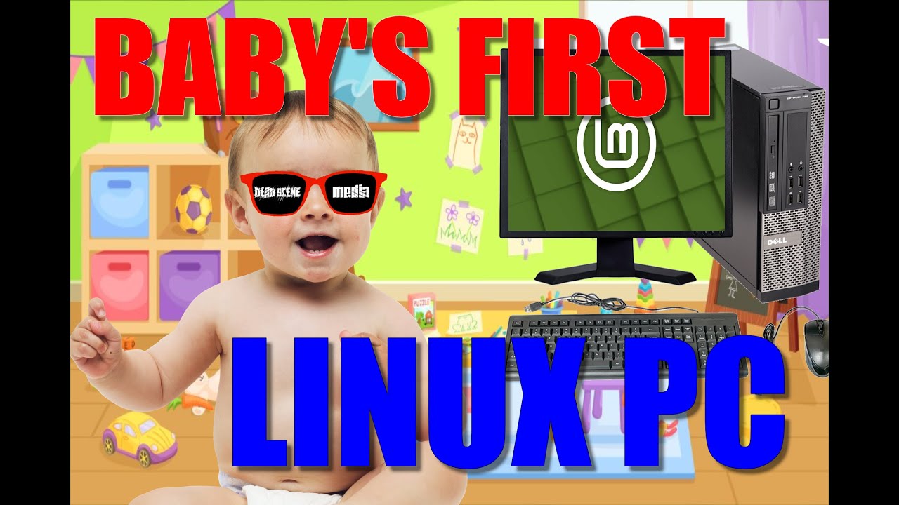 Первый компьютер малыша под управлением Linux