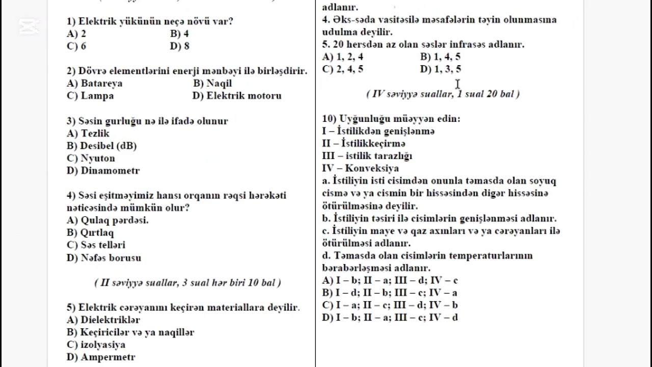 6-cı sinif Təbiət KSQ 4 (2-ci Hissə İlk bölmə) #lesson 