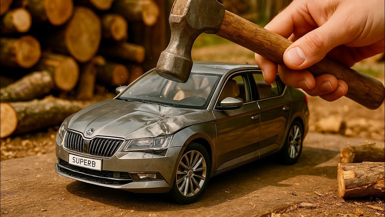 Out of the Box! 1:18 I love the Skoda Superb!