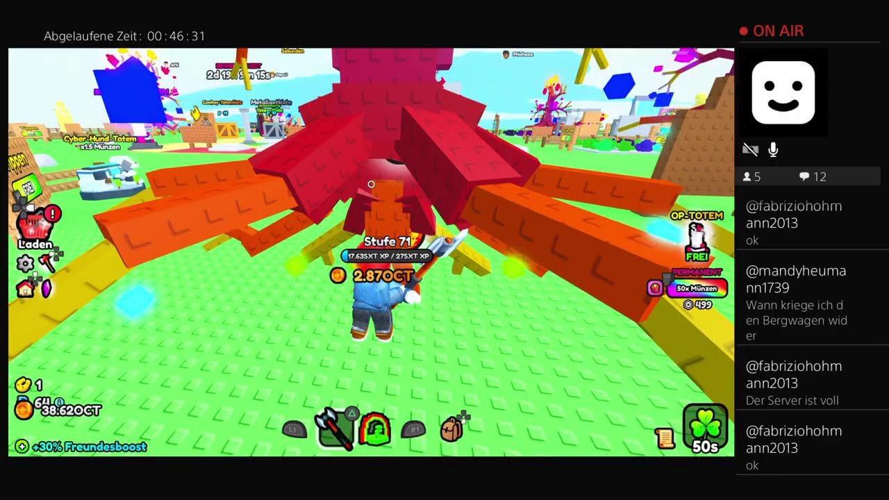Chop your tree Roblox (Deutsch) (Only german)