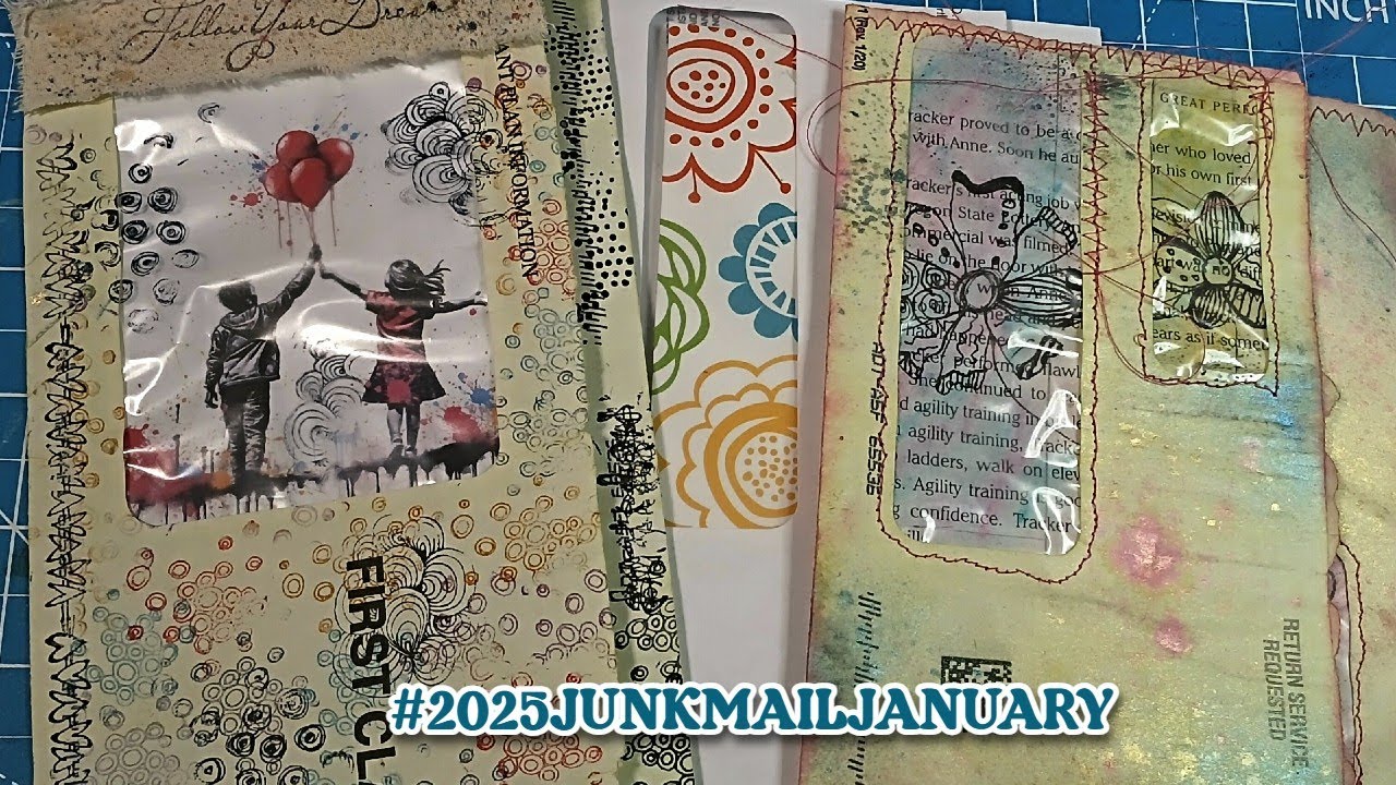 ЗАБАВНЫЕ СТРАНИЦЫ ДЛЯ ПОДПИСЕЙ ИЗ КОНВЕРТОВ ДЛЯ НЕНУЖНОЙ ПОЧТЫ #2025JUNKMAILЯНВАРЬ