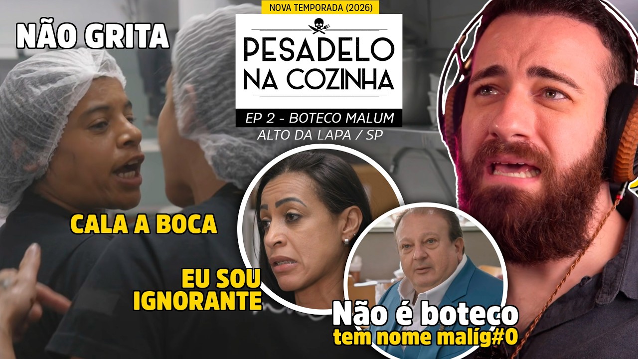 NESTE BOTECO TODO MUNDO MANDA, MENOS A DONA - (Pesadelo na Cozinha)