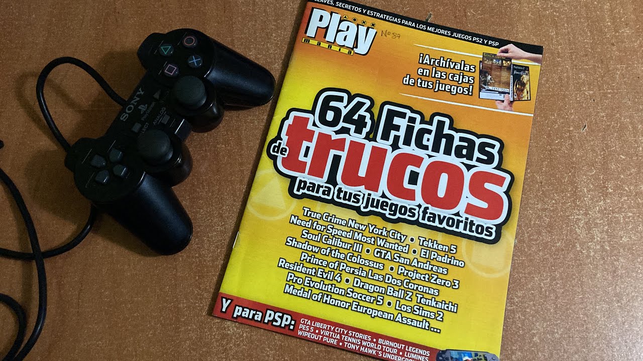 64 Fichas de Trucos Ps2 y Psp 🎮 Suplemento Playmanía