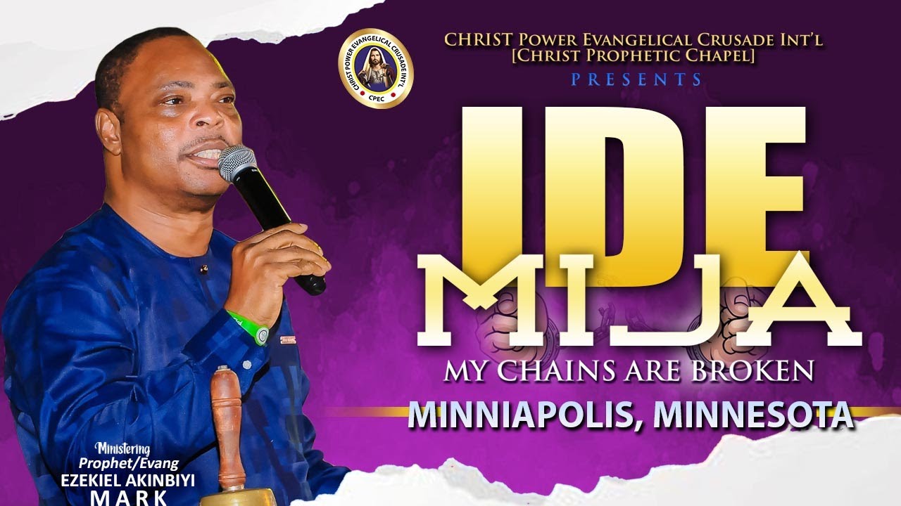 IDEMIJA IN MINNEAPOLIS MINNESOTA WITH PROPHET EZEKIEL AKINBIYI MARK