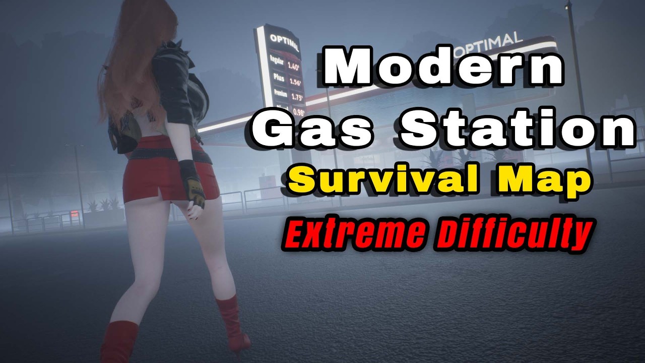 The Killing Antidote - Modern Gas Station Survival Map - Extreme Difficulty - No Commentary