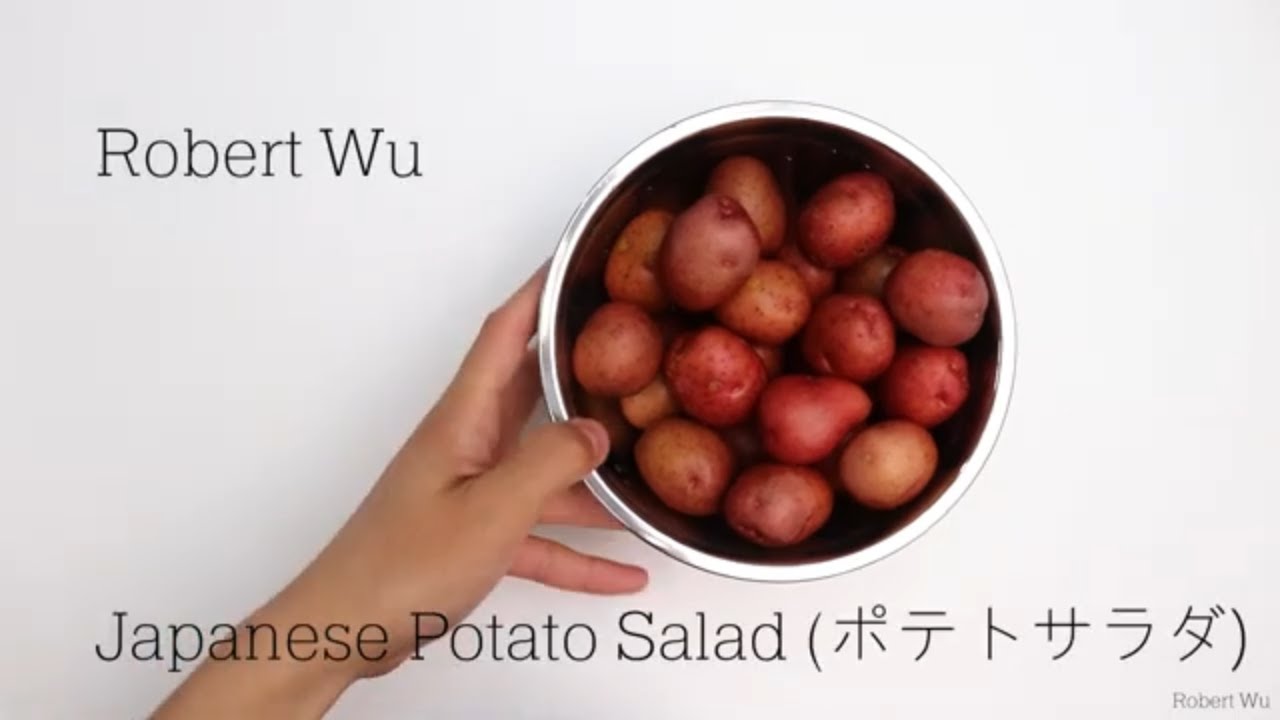 ポテトサラダ Japanese Potato Salad || Robert Wu ASMR