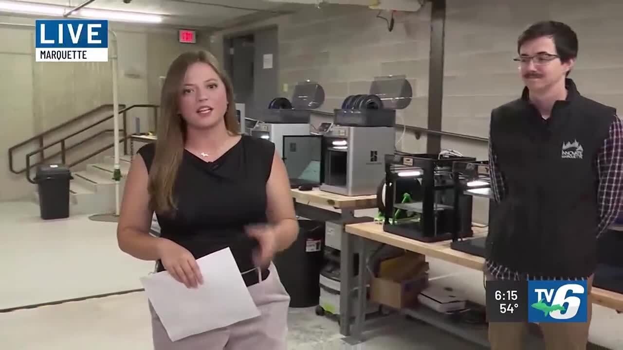 Get an educational tour of Innovate Marquette's Protolab