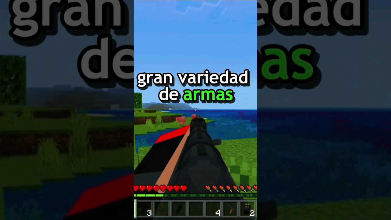 El Mejor Mod de ARMAS para Minecraft Bedrock 1.20⬆️