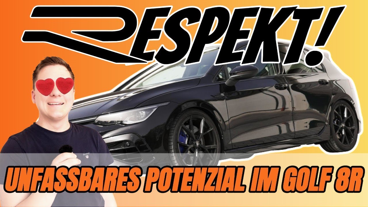 GOLF 8R DSG NICHT FLASHBAR / LADELUFTKÜHLER UPGRADE / STAGE 2/ WAHNSINNS POTENZIAL / LEGAL
