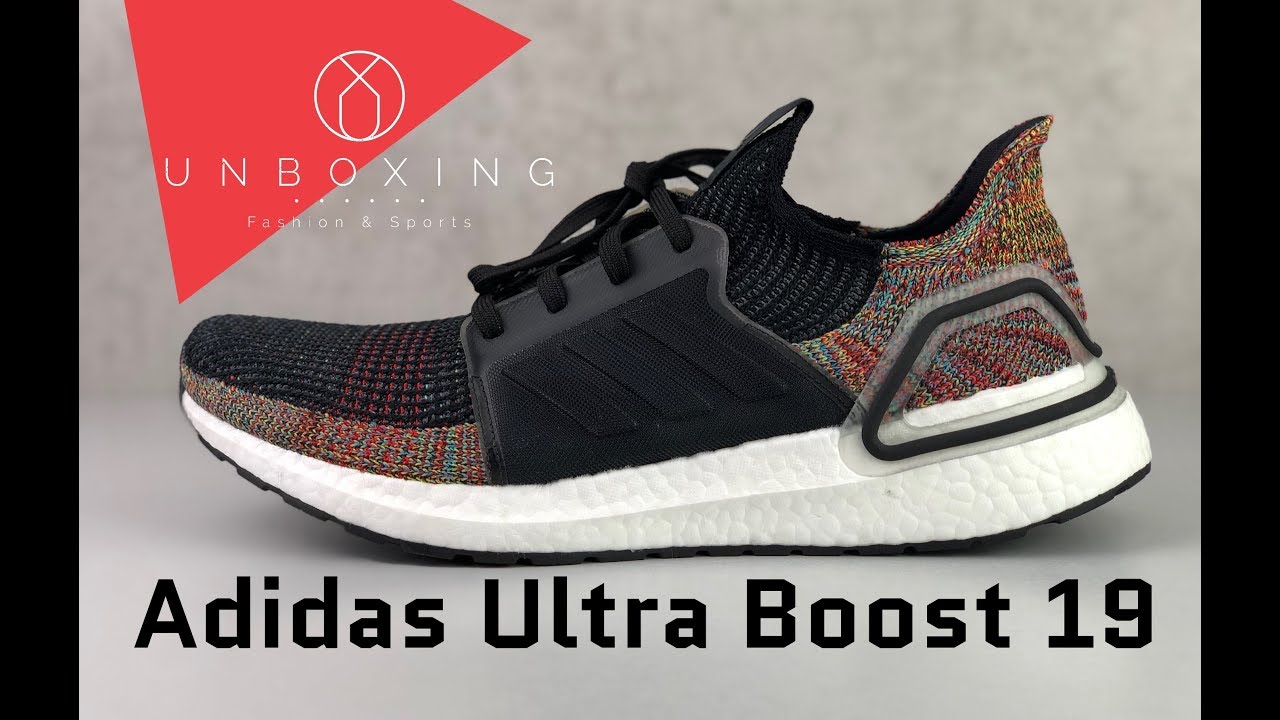 Adidas Ultra Boost 19 &lsquo;Grey Six/CoreBlack/ShockYellow&lsquo; | UNBOXING & ON FEET | running shoes | 2019