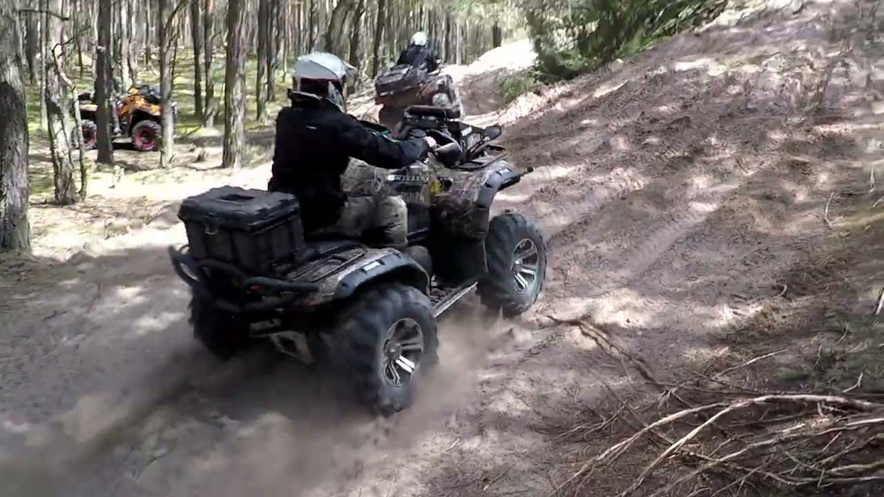 NAUKA JAZDY NA QUADZIE. CF MOTO I NIE TYLKO
