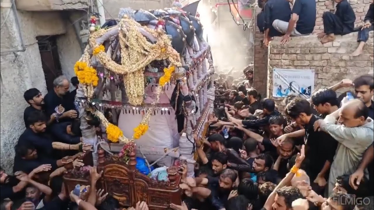 9th Mohramm Rohri Shama Gul  9 Dhaal Taaziya Karbala At Rohri 2024 Naw Video