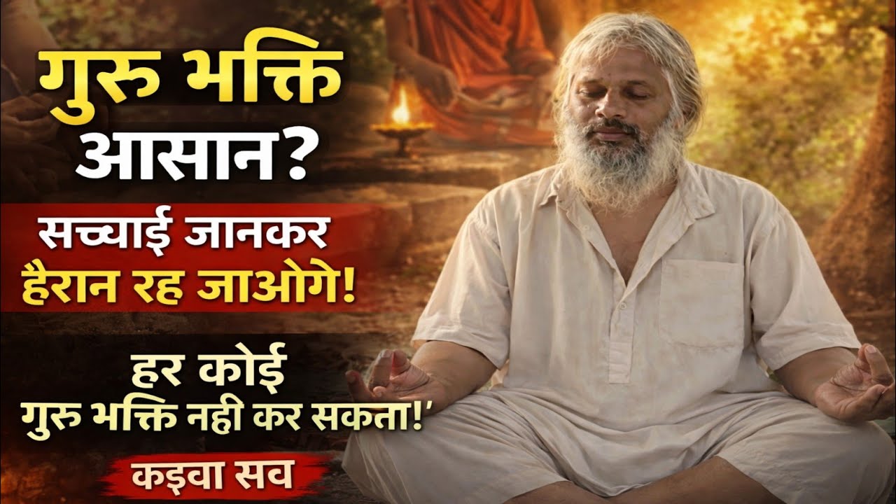 गुरु भक्ति आसान भी… और सबसे कठिन भी! यह सबके नसीब में क्यों नहीं?#योगी #yogi #motivation 