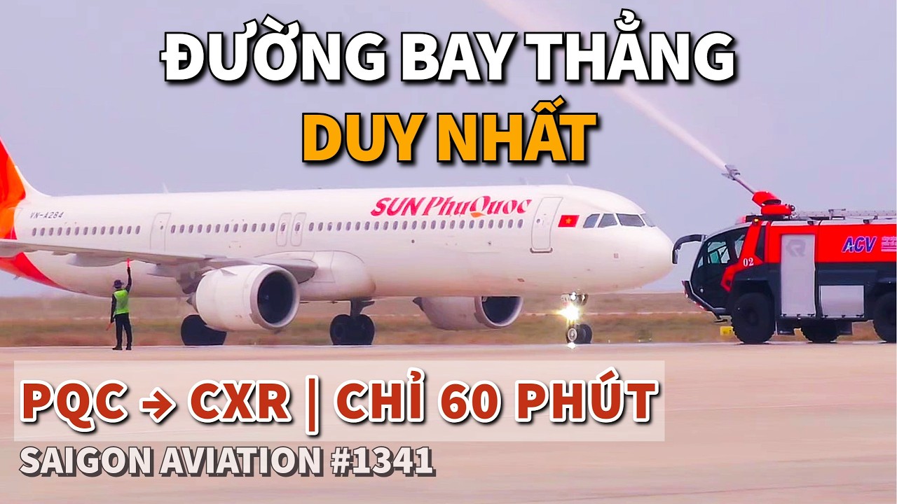 Sun PhuQuoc Airways Khai Trương Đường Bay Thẳng Phú Quốc - Nha Trang Duy Nhất Tại Việt Nam! #1341