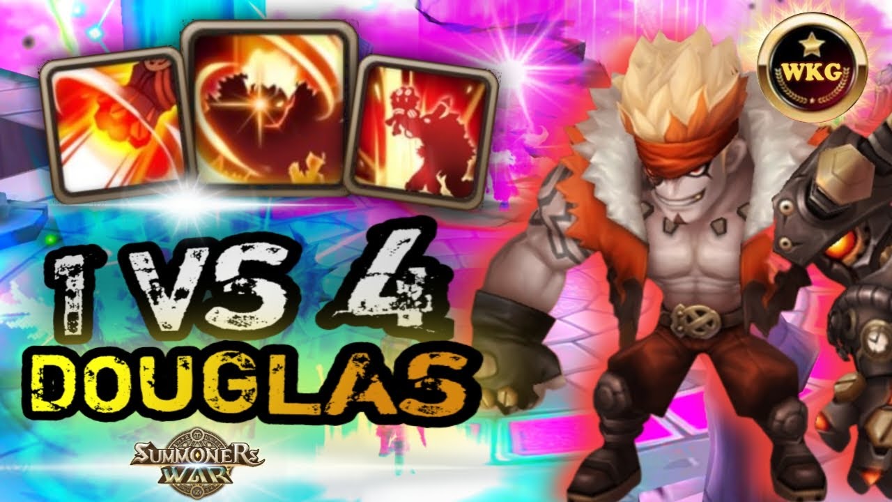 SOLO DOUGLAS BY GUARDIAN PLAYER IN RTA SUMMONERS WAR