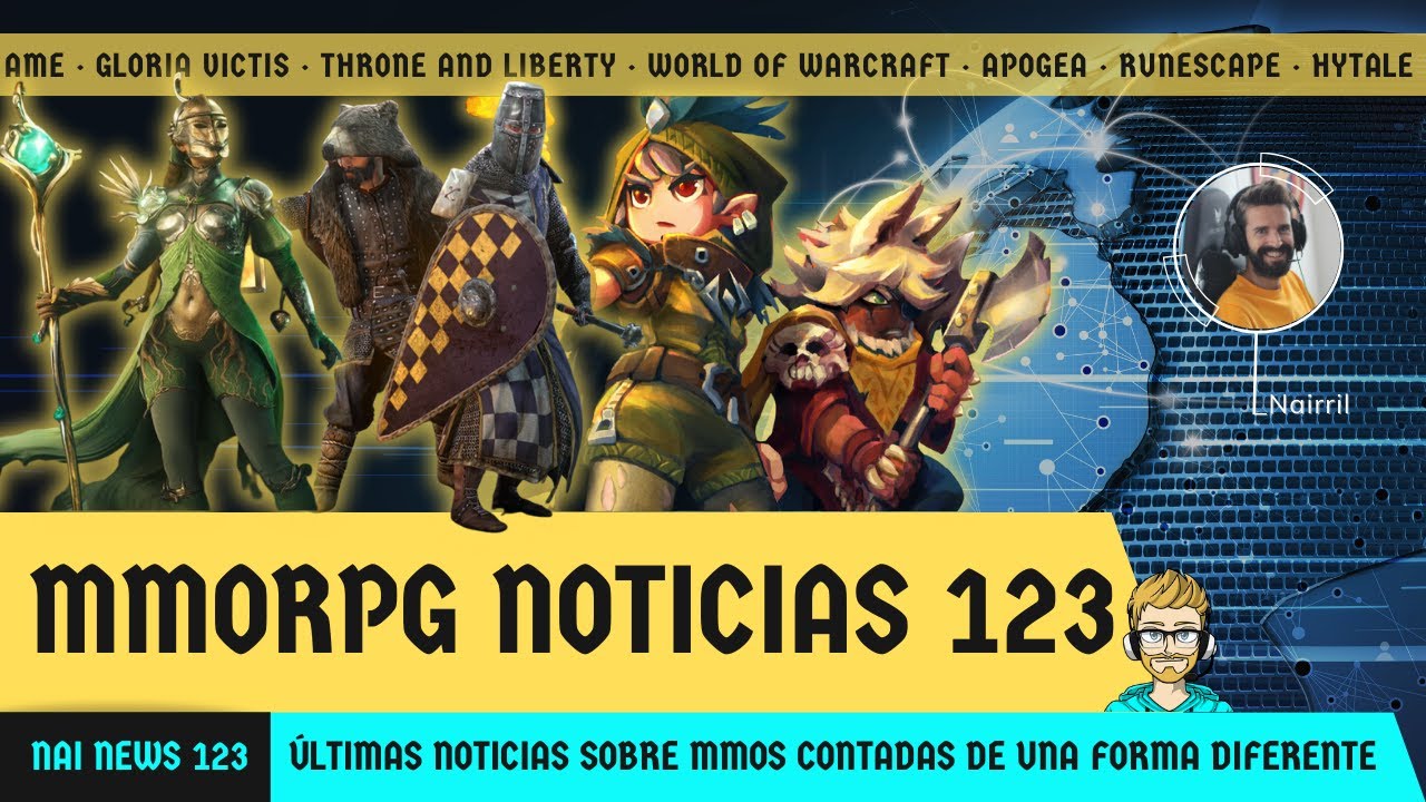 Noticias MMORPG 📣 Gloria Victis, vuelve! Lanzamientos World of Warcraft y Hytale y más! Nai News 123