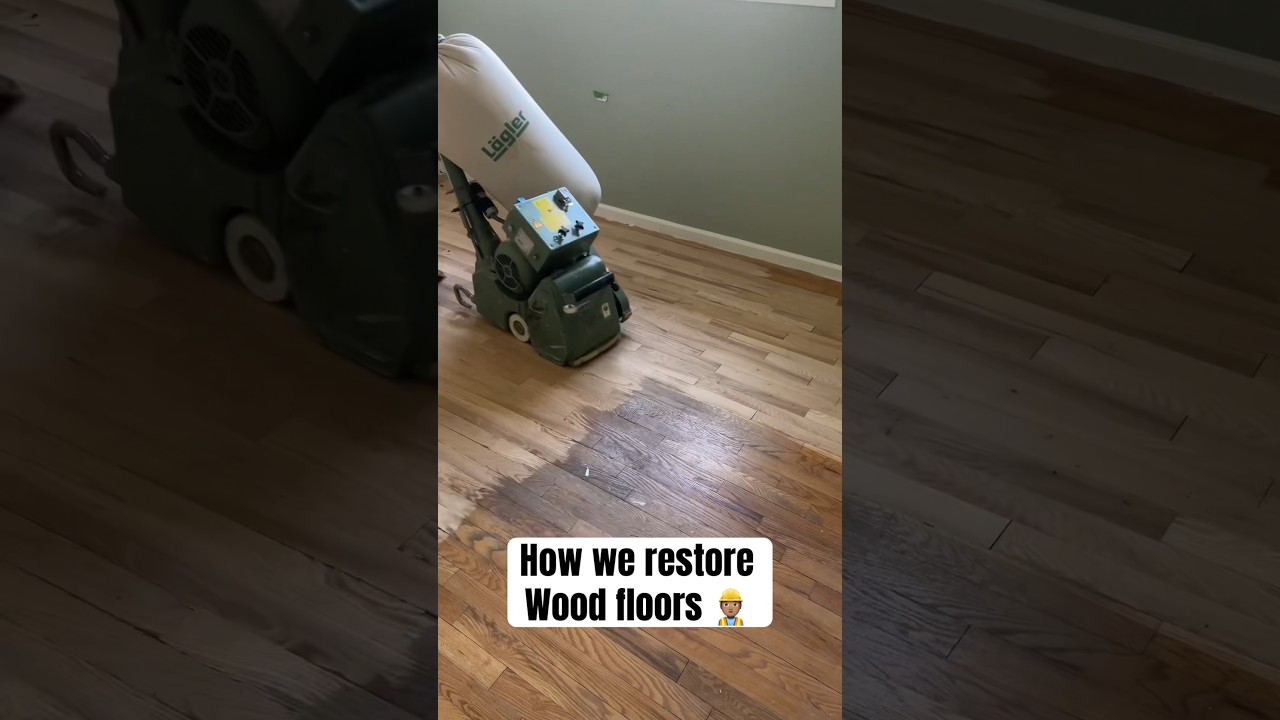 Don&rsquo;t be fooled, your floors are fine❗️#flooringexperts #repair #viral #construction #woodworking