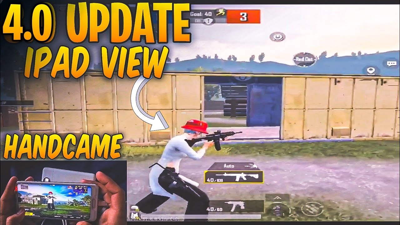 IPAD VIEW 4.1 UPDATE PUBG MOBILE🥶IPAD VIEW IN ANDROID PHONE 📞 PUBG IPAD VIEW 