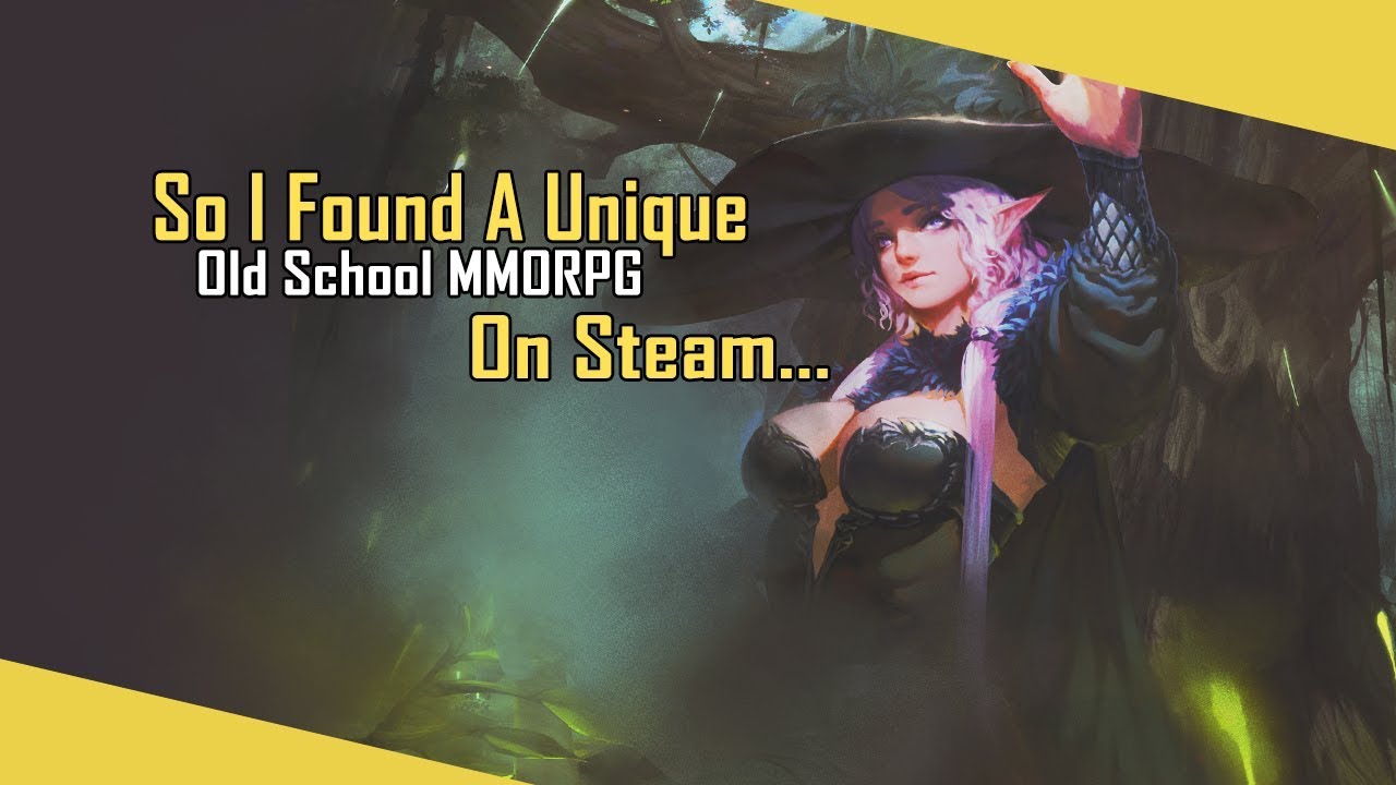 So I Found A Unique Old School MMORPG On Steam...